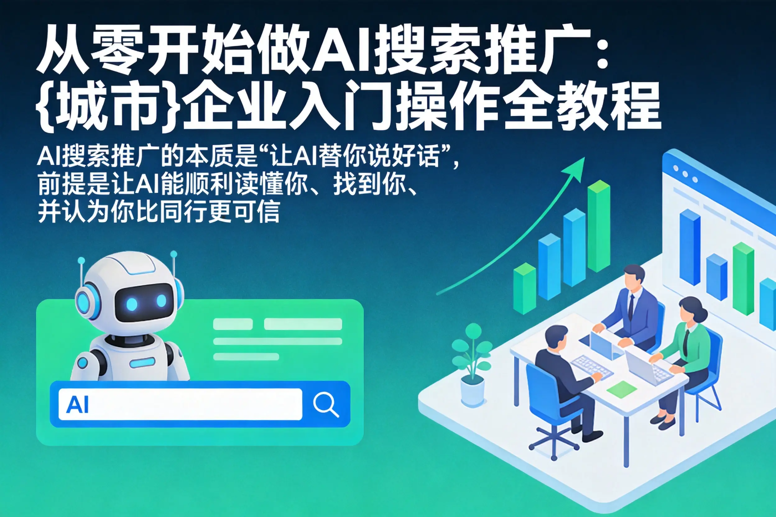 从零开始做AI搜索推广:牡丹江企业入门操作全教程