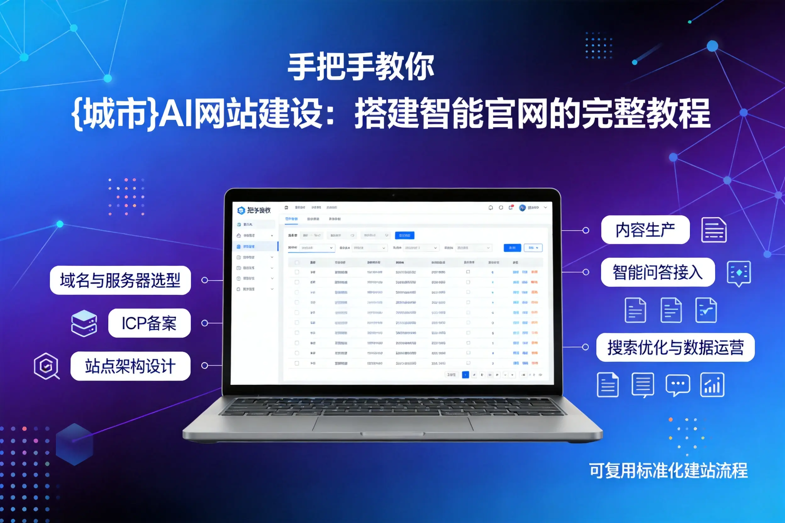 手把手教你牡丹江AI网站建设：搭建智能官网的完整教程